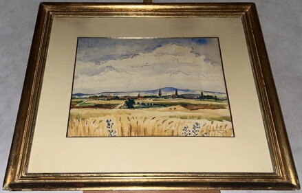 VES V LETNÍ KRAJINĚ - RAMBOUSEK JAN