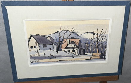 VES V ZIMĚ - KOPÁČEK PAVEL