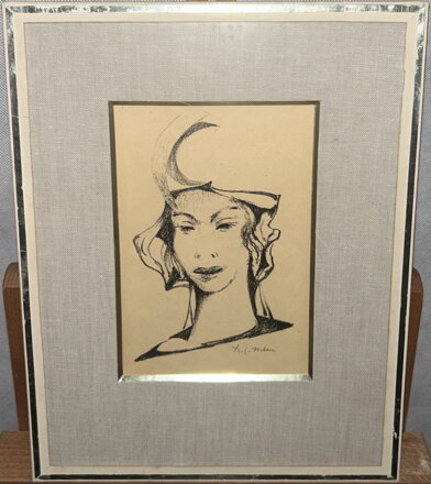 PORTRÉT ŽENY - URBAN BOHUMIL STANISLAV