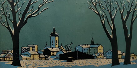 ZIMA ZA MĚSTEM - HRABA VÁCLAV