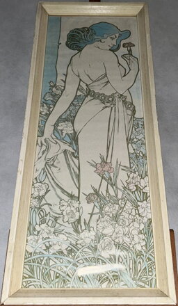 CARNATION 2 - REPRODUKCE - MUCHA ALFONS MARIA