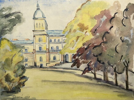 PARK PŘED ZÁMKEM - GLOSOVÁ