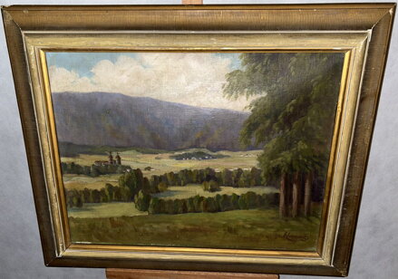 HEJNICE, KOSTEL NAVŠTÍVENÍ PANNY MARIE - HANUŠ JOSEF