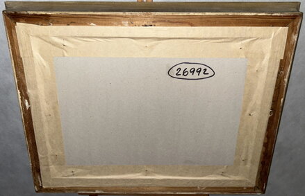 VES V PODZIMNÍ KRAJINĚ - SIGNOVÁN