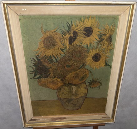 SLUNEČNICE - REPRODUKCE - VAN GOGH VINCENT WILLEM