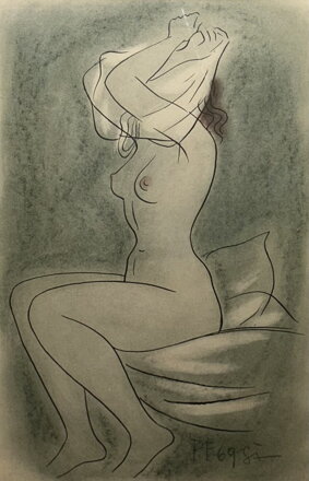 AKT SVLÉKAJÍCÍ SE ŽENY - ŠTEMBERA OTAKAR