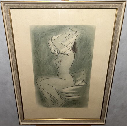 AKT SVLÉKAJÍCÍ SE ŽENY - ŠTEMBERA OTAKAR