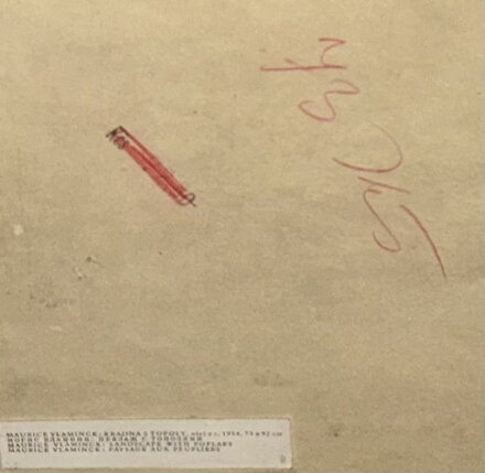 KRAJINA S TOPOLY - VLAMINCK DE MAURICE - REPRODUKCE