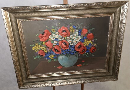 VLČÍ MÁKY VE VÁZE - STEIN VÁCLAV