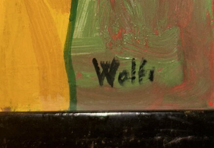 AKT STOJÍCÍ ŽENY - SIGNOVÁN