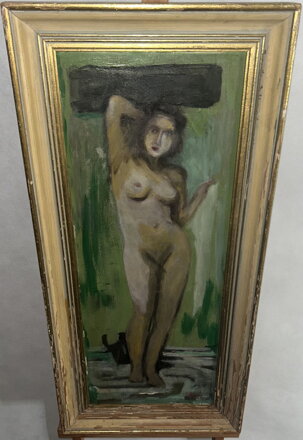 AKT STOJÍCÍ ŽENY - KRÁL