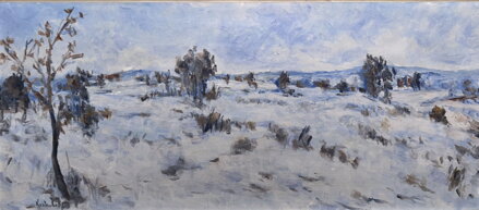 ZIMA V JIZERSKÝCH HORÁCH - KRAHULÍK EVANGELISTA JAN