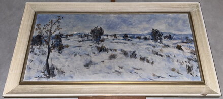 ZIMA V JIZERSKÝCH HORÁCH - KRAHULÍK EVANGELISTA JAN