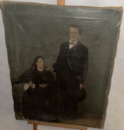 DVOJPORTRÉT MANŽELSKÉHO PÁRU - REPRODUKCE