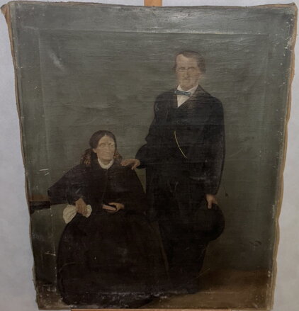 DVOJPORTRÉT MANŽELSKÉHO PÁRU - REPRODUKCE