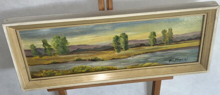 KRAJINA S ŘEKOU A TOPOLY - HORKÝ FRANTIŠEK