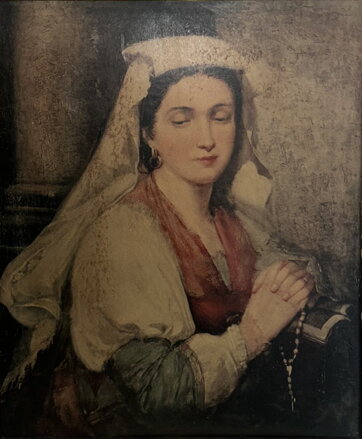 NEAPOLSKÁ DÍVKA - REPRODUKCE - KOSTIC ALEKSANDAR