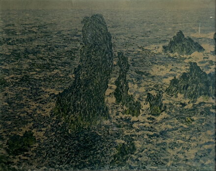 PYRAMIDY V PORT-COTONU - REPRODUKCE - MONET CLAUDE OSCAR