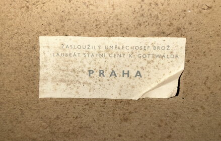 PRAHA - BROŽ JOSEF - REPRODUKCE