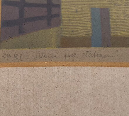 VEČER POD TARAMI - BŘEZINA KAREL