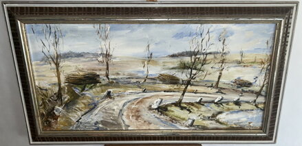 TOČITÁ CESTA V ZIMNÍ KRAJINĚ - RATH J.