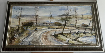 TOČITÁ CESTA V ZIMNÍ KRAJINĚ - RATH J.