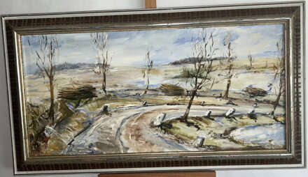 TOČITÁ CESTA V ZIMNÍ KRAJINĚ - RATH J.