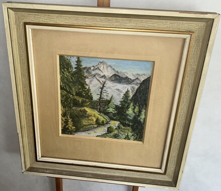 CESTA V TATRÁCH - NEZNÁMÝ AUTOR