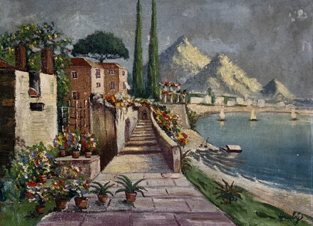 PROMENÁDA V DALMÁCII - HRUBÝ