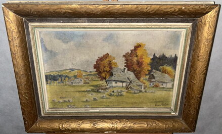 CHALUPY V ZAČÍNAJÍCÍM PODZIMU - SIGNOVÁN