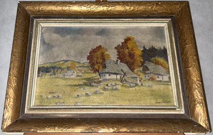 CHALUPY V ZAČÍNAJÍCÍM PODZIMU - SIGNOVÁN