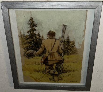 MYSLIVEC V LESE - KAMENÍK ANTONÍN