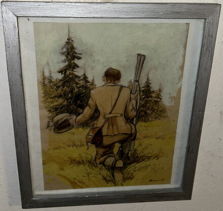 MYSLIVEC V LESE - KAMENÍK ANTONÍN