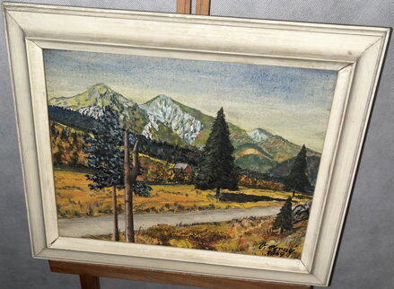 POHLED NA TATRY - ČERNÝ V.