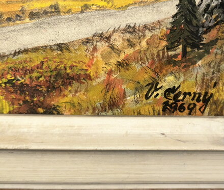 POHLED NA TATRY - ČERNÝ V.