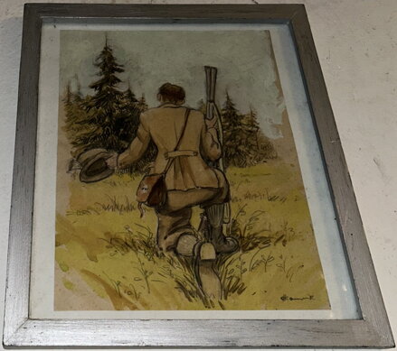 MYSLIVEC V LESE - KAMENÍK ANTONÍN