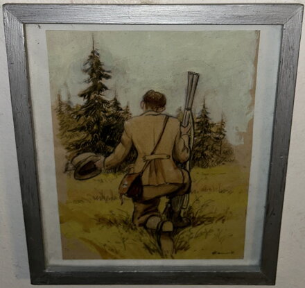 MYSLIVEC V LESE - KAMENÍK ANTONÍN