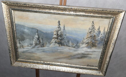 STROMY V ZIMĚ - SIGNOVÁN