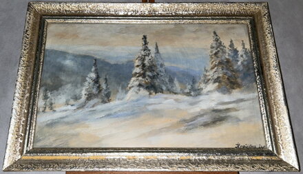 STROMY V ZIMĚ - SIGNOVÁN