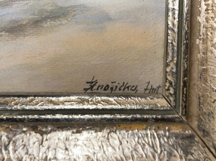 STROMY V ZIMĚ - SIGNOVÁN