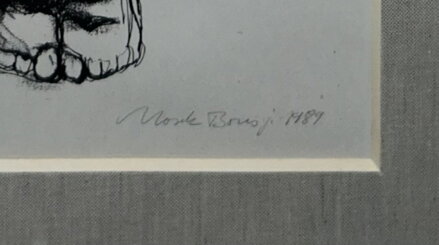 AKT KLEČÍCÍ ŽENY ZEZADU - NOSEK BORIS