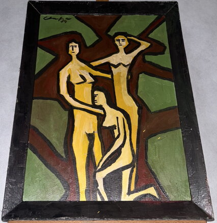 AKT TŘÍ ŽEN - SIGNOVÁN