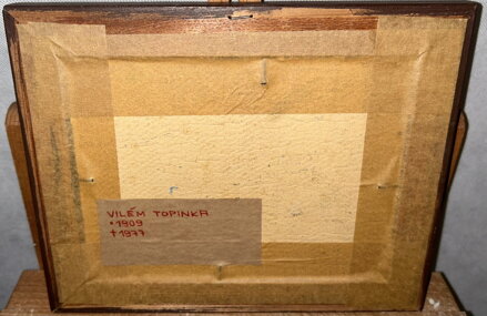 ZÁTIŠÍ S HŘÍBKY A LIŠKAMI - TOPINKA VILÉM