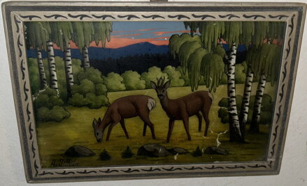 SRNEC A SRNA NA PASTVĚ - ŠILHÁN ANTONÍN