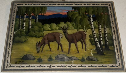 SRNEC A SRNA NA PASTVĚ - ŠILHÁN ANTONÍN