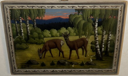 SRNEC A SRNA NA PASTVĚ - ŠILHÁN ANTONÍN