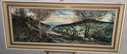 HORSKÁ CESTA V PODVEČER - ŠVANCER