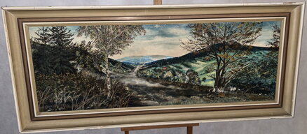 HORSKÁ CESTA V PODVEČER - ŠVANCER