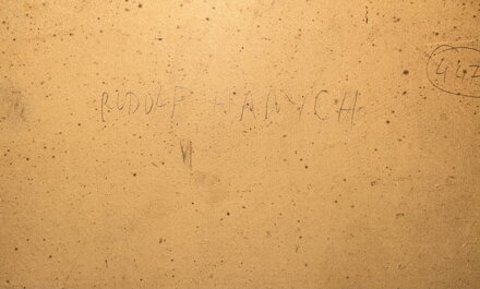 ŘÍČKA V PODZIMNÍ KRAJINĚ - HANYCH RUDOLF