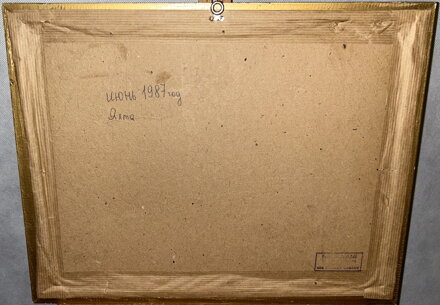 POBŘEŽNÍ MĚSTO POD HORAMI - NEZNÁMÝ AUTOR